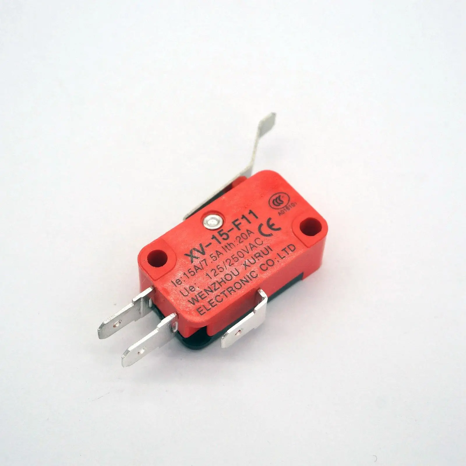 

5pcs 15-F11 15A 125VAC NO+NC Micro Switch Simulated Z Lever Type IP40 Protection Microswitch