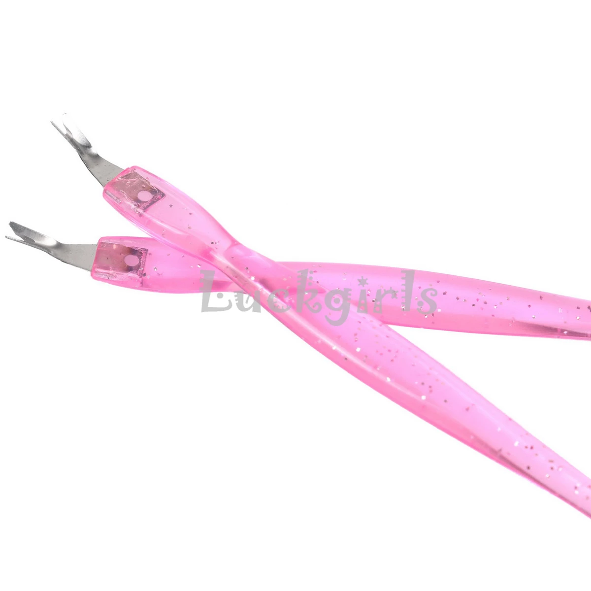 12 шт. розовая косметика для дизайна ногтей Педикюр вилка омертвевшей кожи
