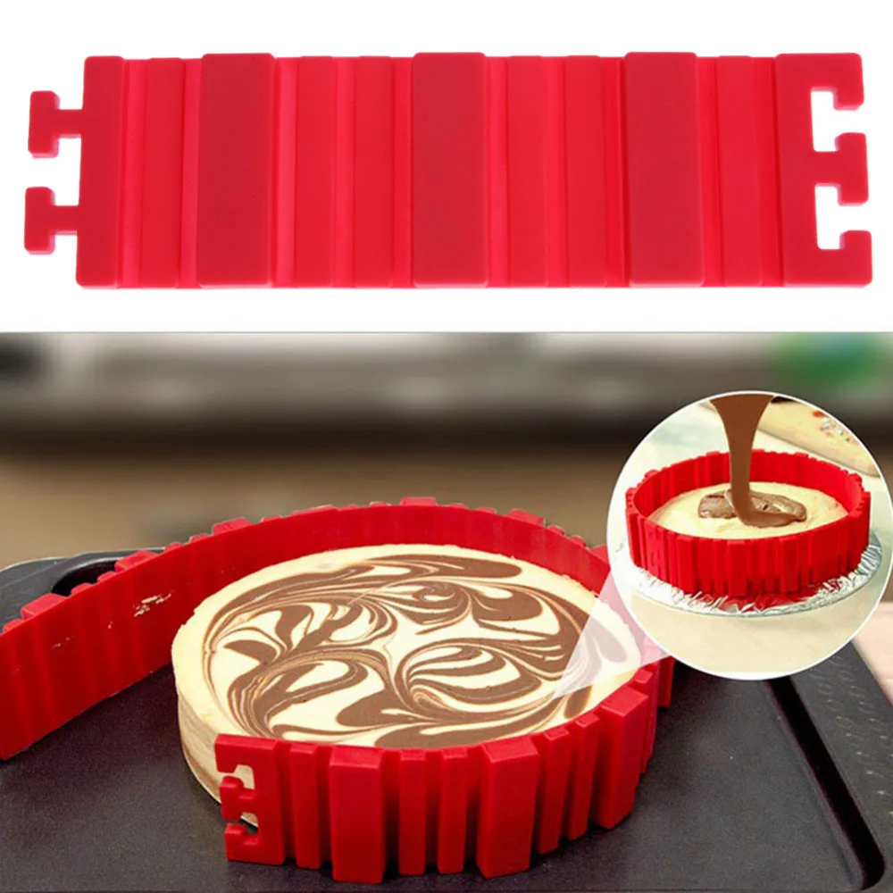 4 шт Силиконовые формы для торта квадратные кухонные инструменты украшения 3D