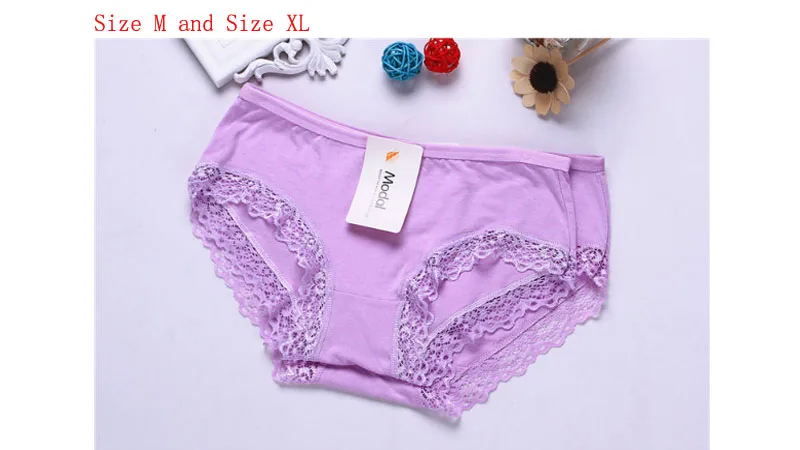 Slimgirl, женские сексуальные удобные трусики, одноцветное, из модала, низкая талия, нижнее белье, трусы, 4 шт./лот, большие размеры, женское нижнее белье, M, XL, XXL
