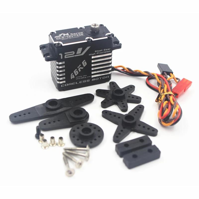Jx CLS 12V7346 46 кг 12 В стальная шестерня большой крутящий момент стандартный
