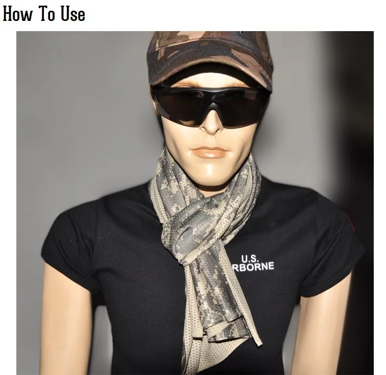 Охотничий Универсальный Камуфляжный Мультикам Тактический шарф в арабском