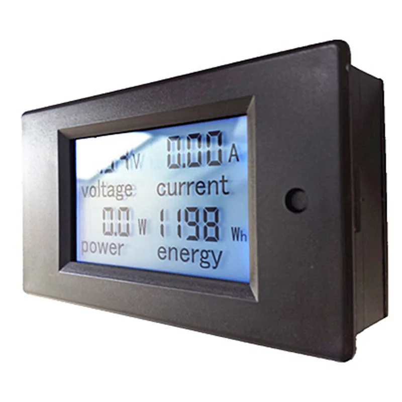 PZEM 051 dc 100 v 100a цифровой вольтметр Амперметр Панель солнечной энергии метр ЖК