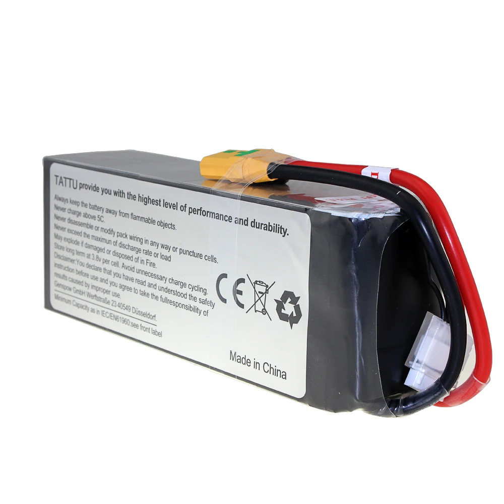 Аккумулятор Tattu 22000 мА/ч 22 2 в 25C 6S1P Lipo AS150 коннектор для беспилотника с технологией