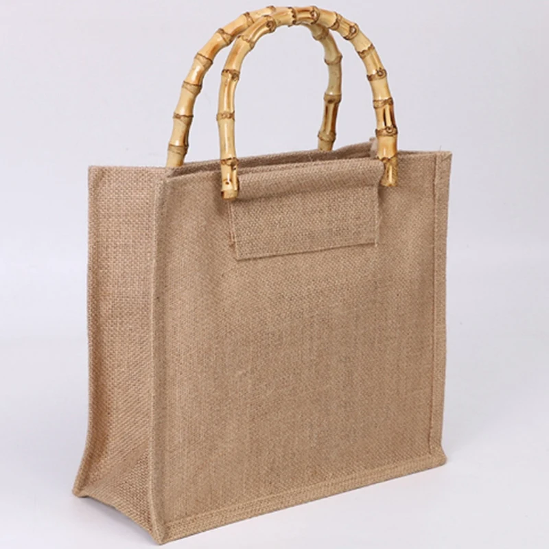 

FGGS-Women Men Handbags Cotton Foldable Reusable Shopping Bag Rubbing Cart Eco Shoulder Organization Bag(Khaki)