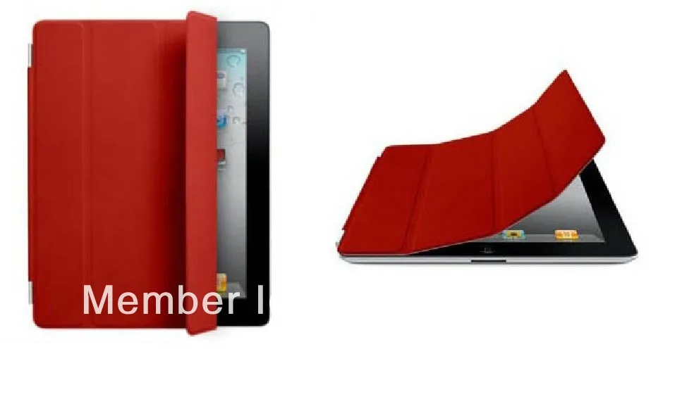 For ipad Smart Cover Wake Sleep Stand function Magnetic PU Leather Case iPad 2 3 Multi-Color for choices Free Shipping | Компьютеры и