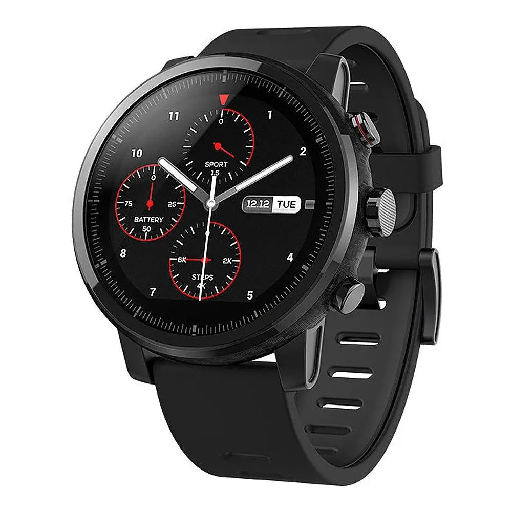 Умные спортивные часы Huami Amazfit Stratos английская версия 2 GPS 5 АТМ водой 1 34 дюйма 5D