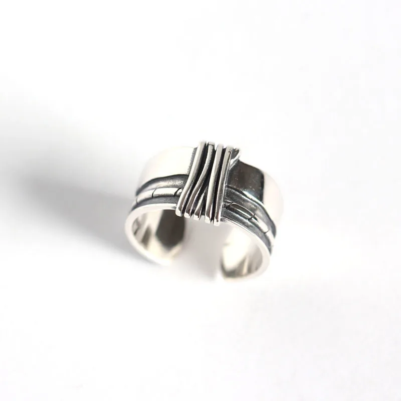 Женское серебряное кольцо с узлом необычное ювелирное изделие из стерлингового