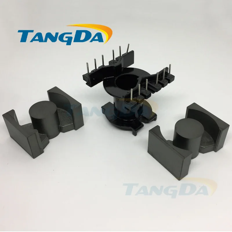 

Tangda PQ3230 PQ32 30 core Bobbin 6+6 pin magnetic core+skeleton PC40 soft ferrite cores Transformers vertical A.