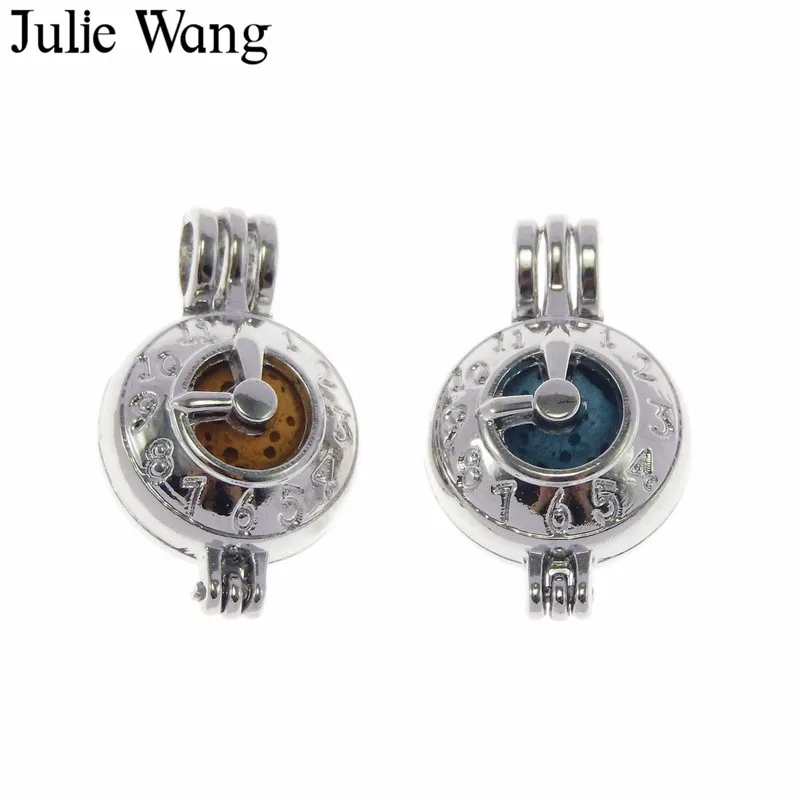 Маленькие часы julissa Wang 1 шт. сплав белый К эфирное масло диффузор медальон