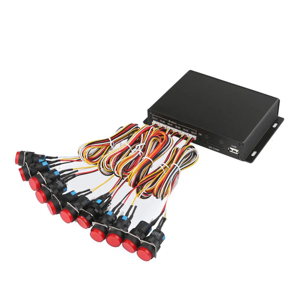 MPC1005 12 красный пластик Кнопка Lanmade CE/FCC SD USB цифровое оборудование|equipment| |