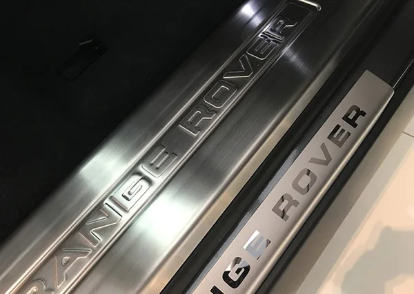 Накладка на порог автомобильной двери из нержавеющей стали Автомобильные