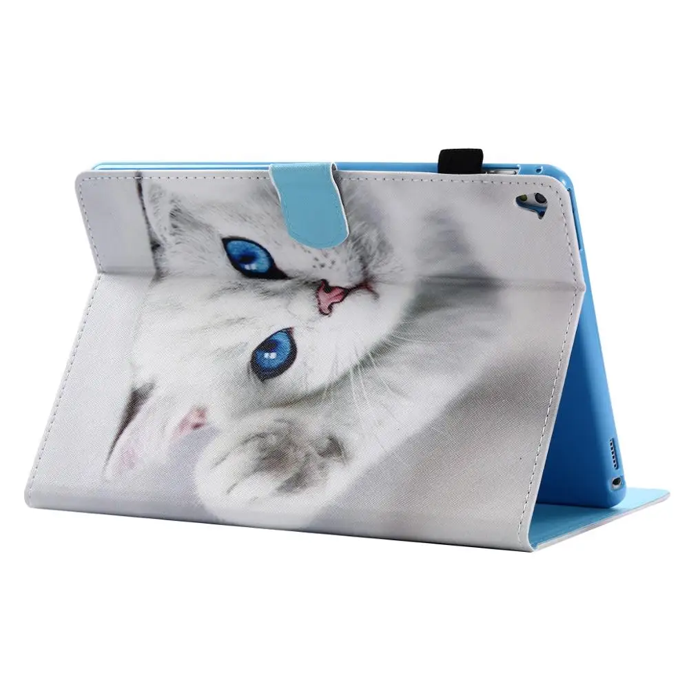 Чехол для iPad 2018 6-го поколения 2017 5th Air 1 2 Pro 9 7 7th 8th 10 5 11 Mini 3 4 чехол Funda мультяшный Кот