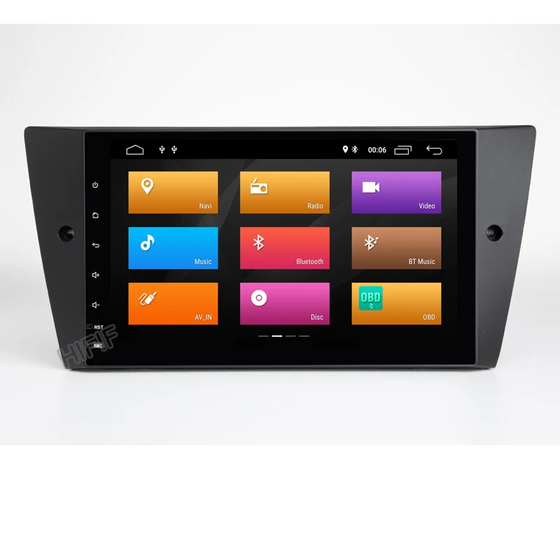 IPS dsp 9 &quotAndroid 10 радио мультимедиа автомобильный стерео плеер GPS DAB без DVD для BMW E90