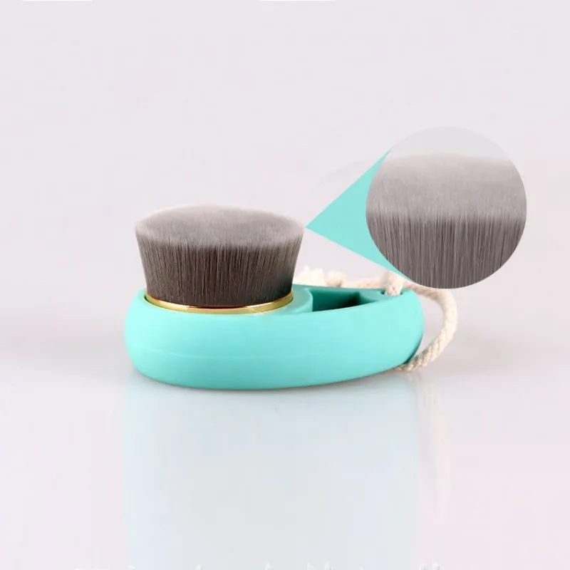 Из бамбука и древесного угля для лица чистящая щетка мягкие волосы для мытья лица Щетки для очищения пор Новинка