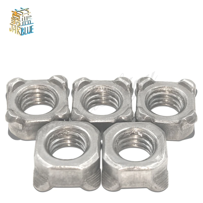 Угловые сварочные гайки четыре точечные M4/M5/M6/M8/M10/M12 GB13680|weld nut|nut nutweld nut m6 |