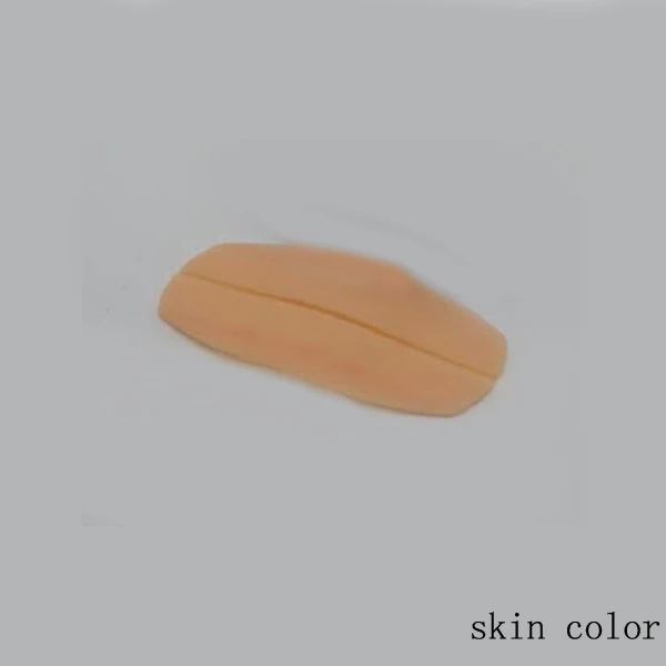 skin color Подплечники бюстгальтер ремень нижнее белье Противоскользящие силиконовые мягкие декомпрессионные DIY для пошива швейных изделий изделия Wh - Цвет: skin color