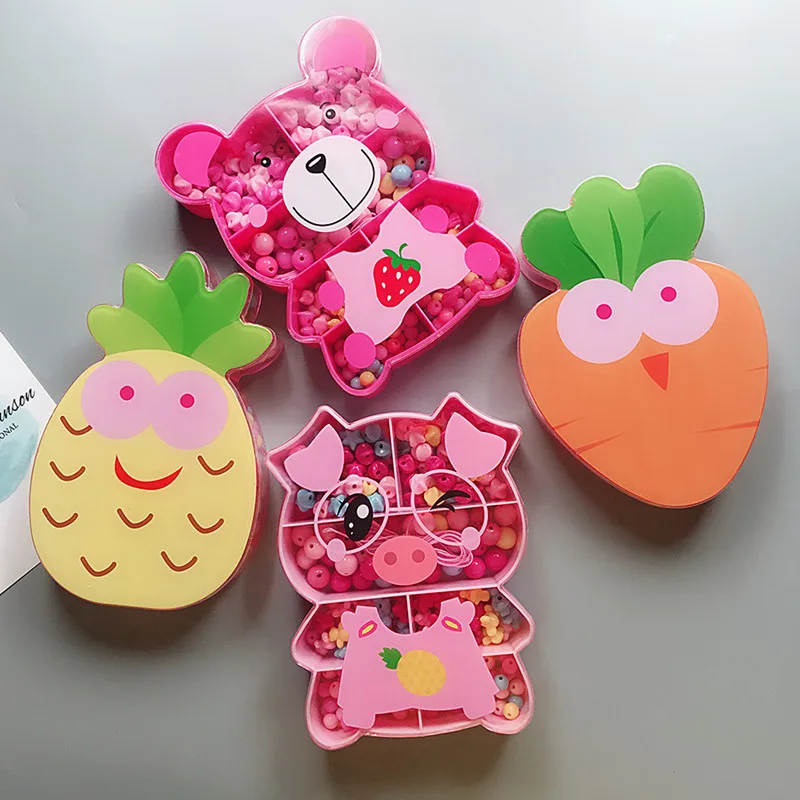 Мультфильм браслет девушки красочные пластиковые Шарм Магия животных браслеты