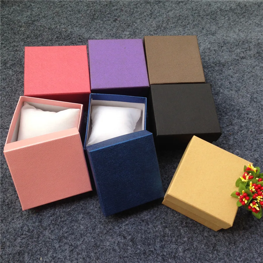 Коробка упаковки часов с вставка для подушки подарочные коробки браслетов