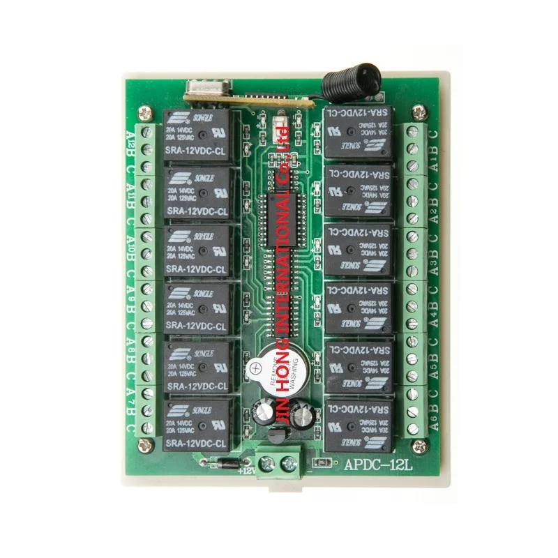 2014 Новый 12V 12 CH RF беспроводной переключатель системы дистанционного управления