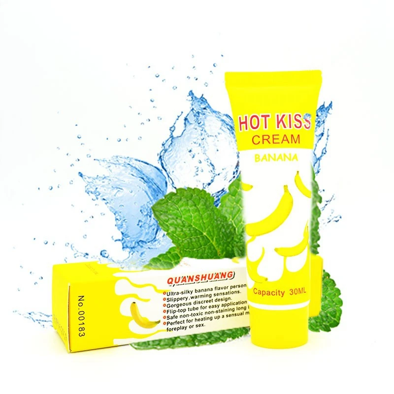 30 мл со вкусом банана смазка геля смазки Съедобные для стимуляции половой жизни