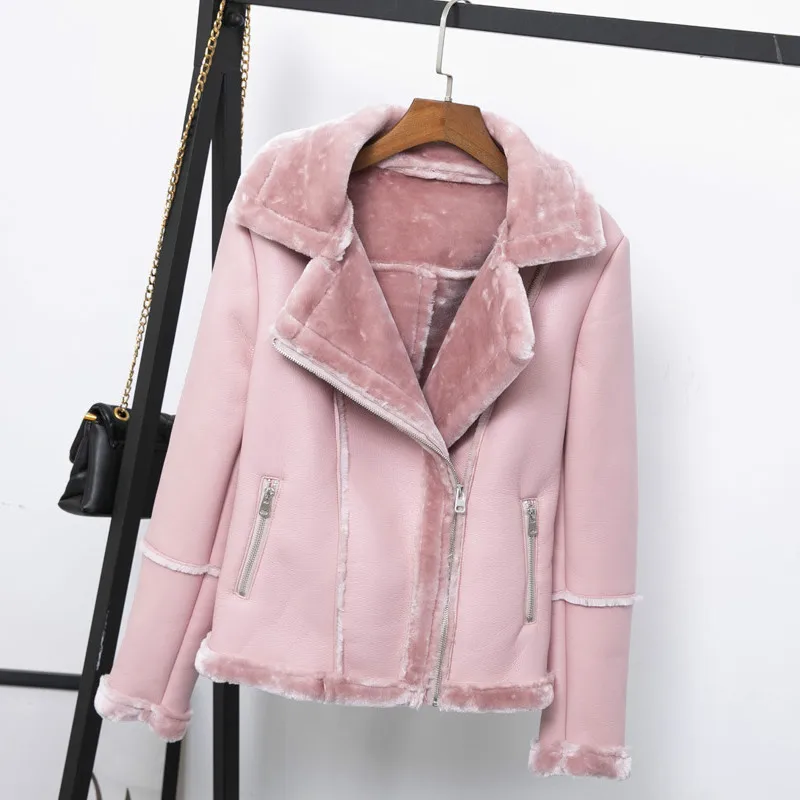 Новинка 2019 женская теплая толстая верхняя одежда зимняя куртка из искусственной