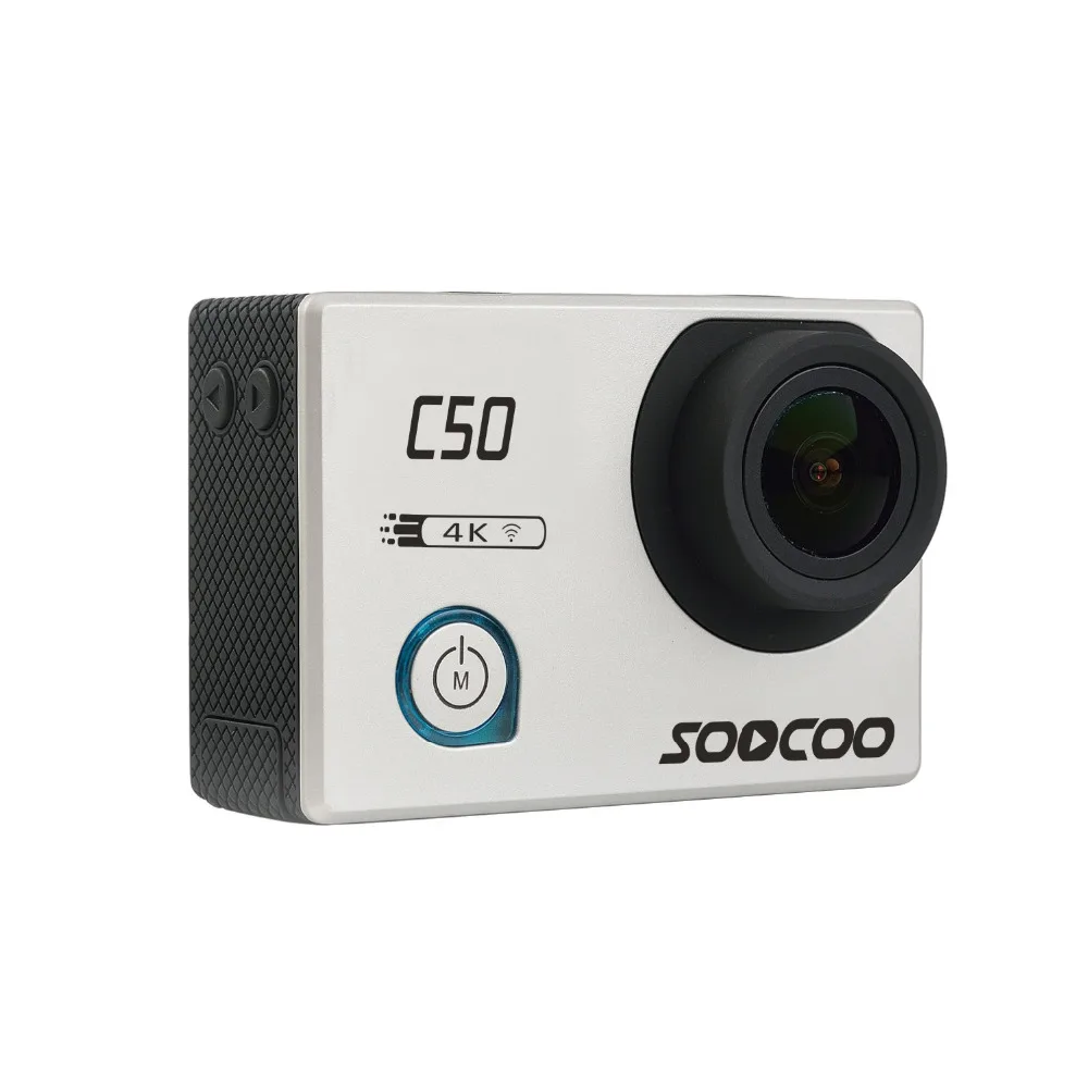 Soocoo c50 4К спорт камера wifi гироскопа регулируемые углы обзора ntk96660 30 м