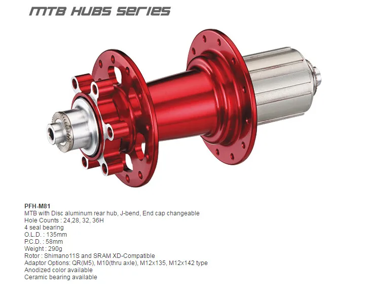 Powerway M81 горный велосипед концентратор MTB подшипник для соревнований эндуро