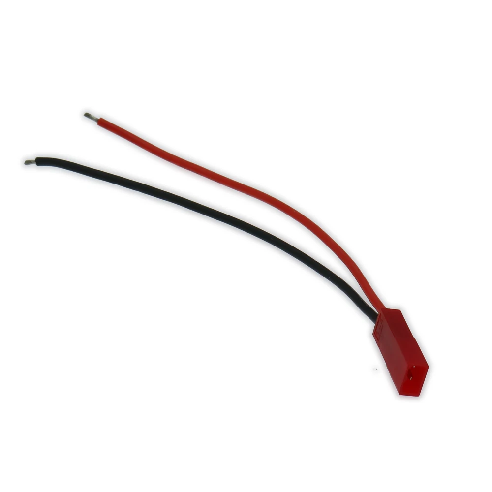 8 пар 100 мм Мужской Женский разъем JST силиконовый кабель 2pin 22awg для батареи Bec Esc RCAWD