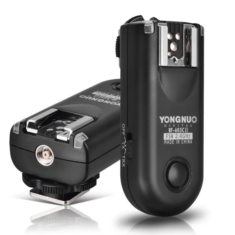 Yongnuo Upgrade RF 603 II C1 беспроводной триггер спуска затвора приемопередатчик для Canon