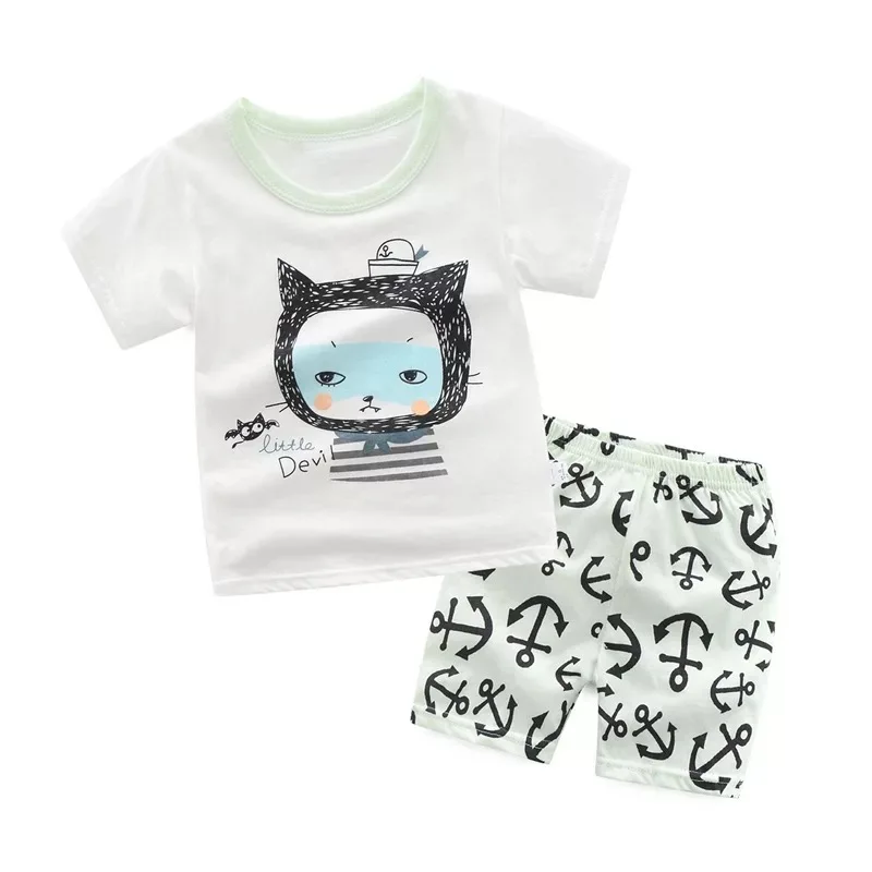 Children's Garment Spring Kids Clothes New Pattern Male Girl Cartoon Eye Three-piece Suit Child Boys Clothing Set For | Детская