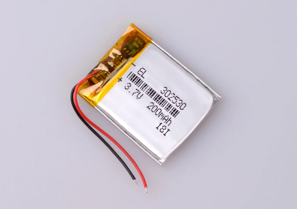 302530 3,7 V 200mah литий-полимерный аккумулятор для mp3 брелок игрока red scorpio premium st будильник навигатор