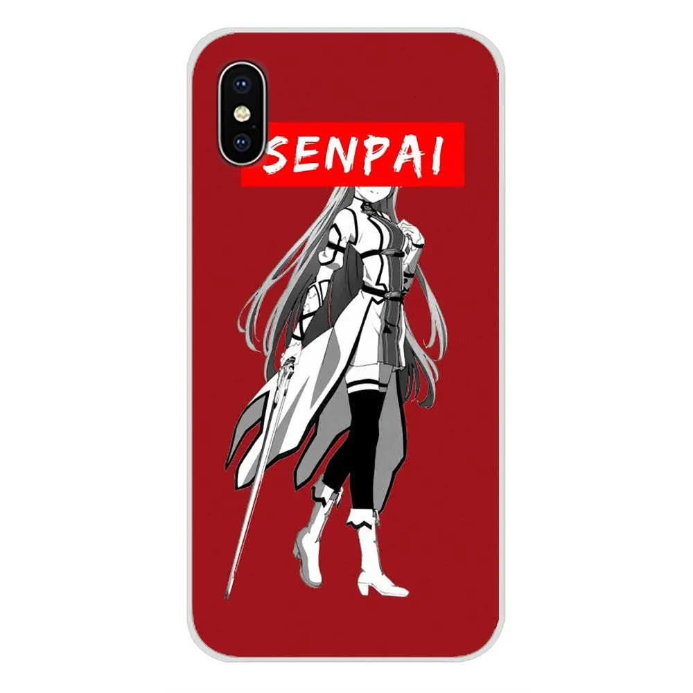 Sugoi Senpai Anime waifu Accessories Phone Cases Covers For Huawei P Smart Mate Honor 7A 7C 8C 8X 9 P10 P20 Lite Pro Plus | Мобильные