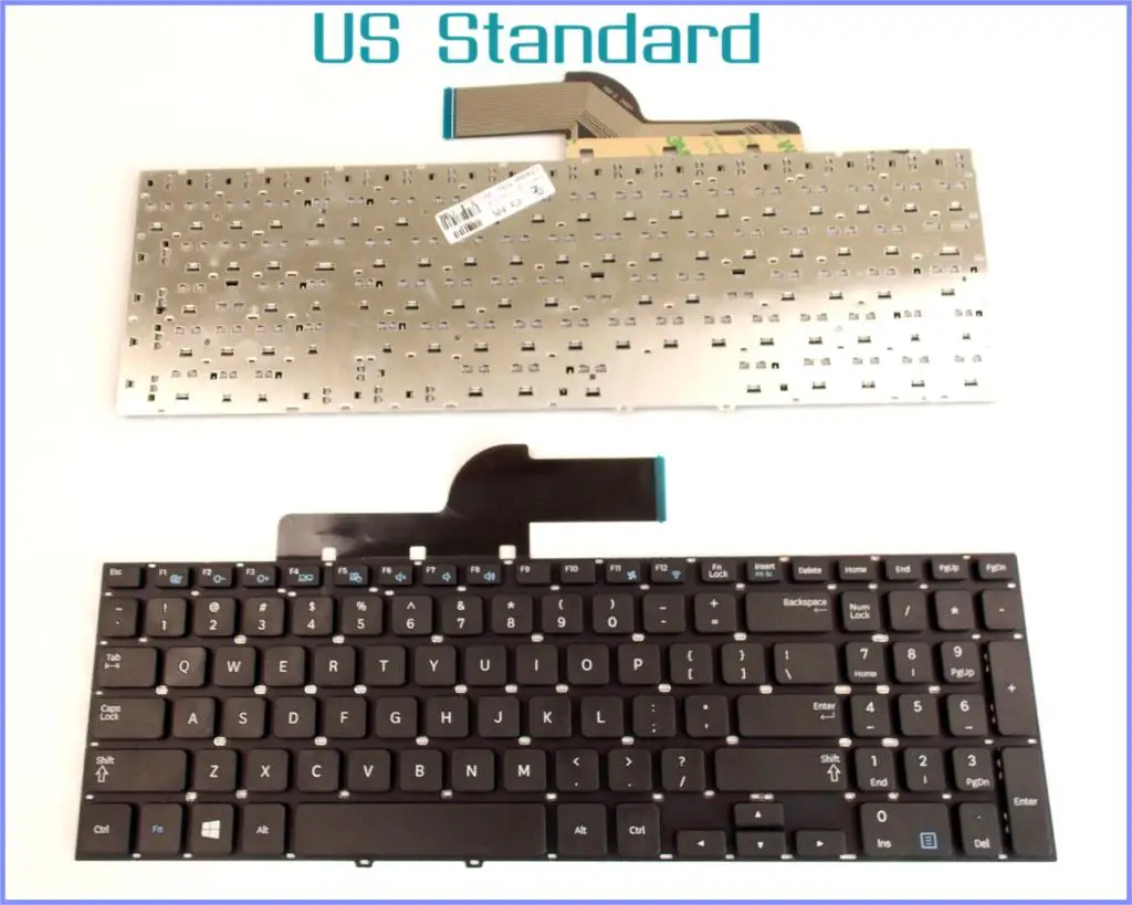 

US English Version Keyboard for Samsung NP 350V5A 355V5A NP350V5A NP355V5A 300E5V 550P5C Laptop Without Frame