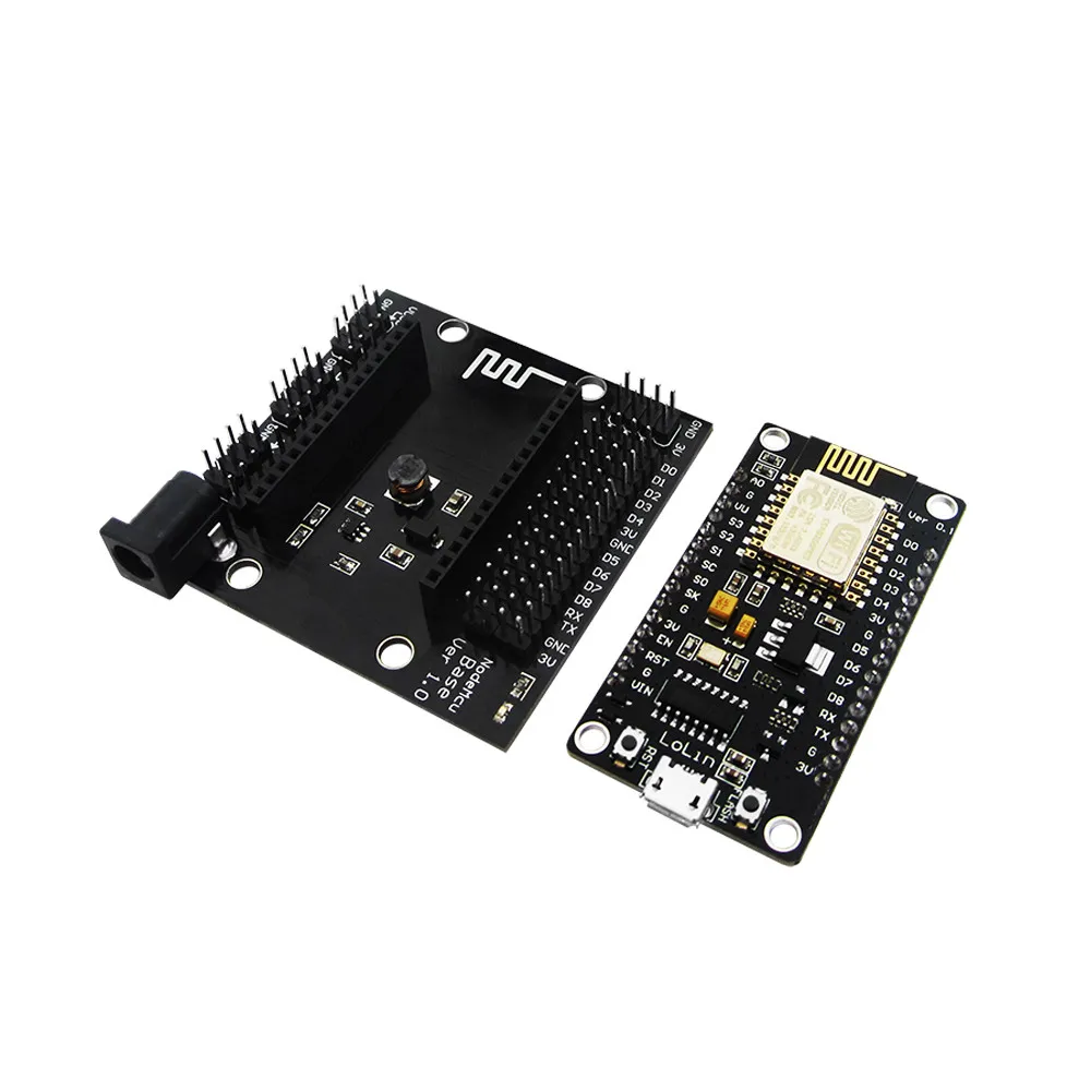 

HAILANGNIAO 1 пара беспроводной модуль NodeMcu Lua WIF + NodeMcu база ESP8266 тестирование DIY макетная плата newI в наличии