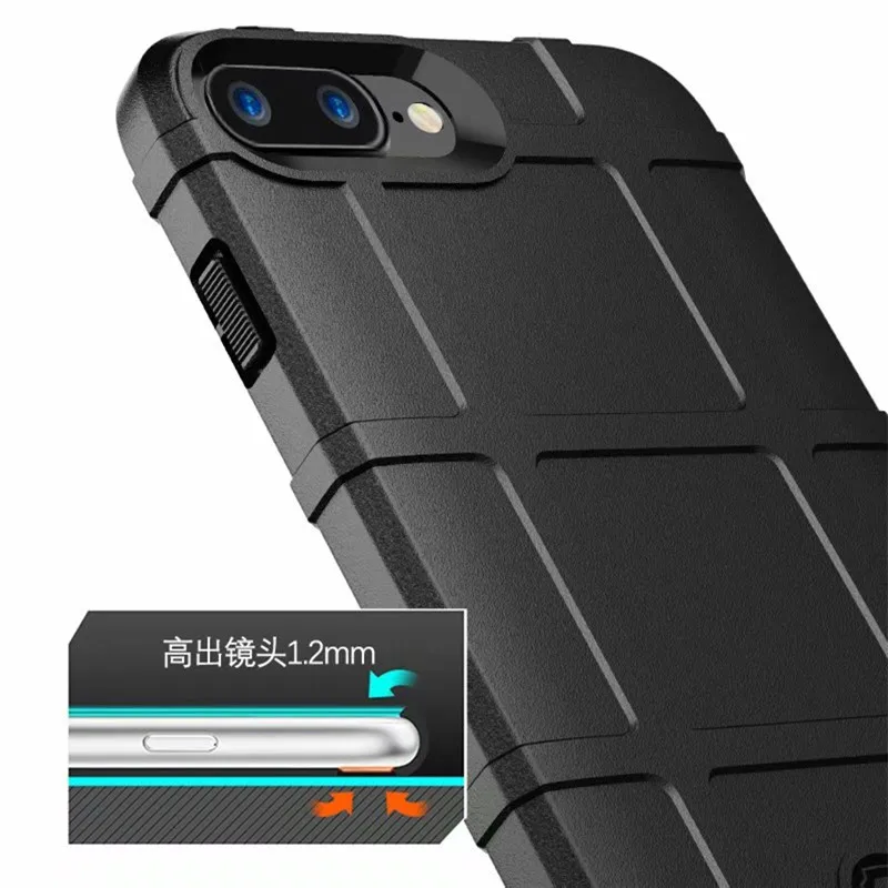 Защитный чехол в стиле милитари для iPhone 11 Pro XS MAX XR X сверхтолстый матовый защитный