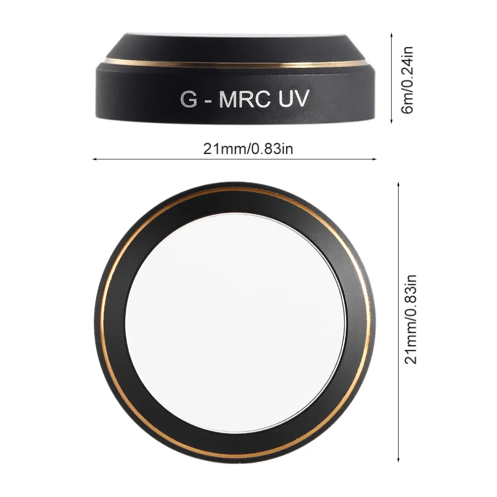 PGYTECH for DJI MAVIC Pro /Platinum Lens G-MRC UV HD Filter Multi-Layer Coating Drone |