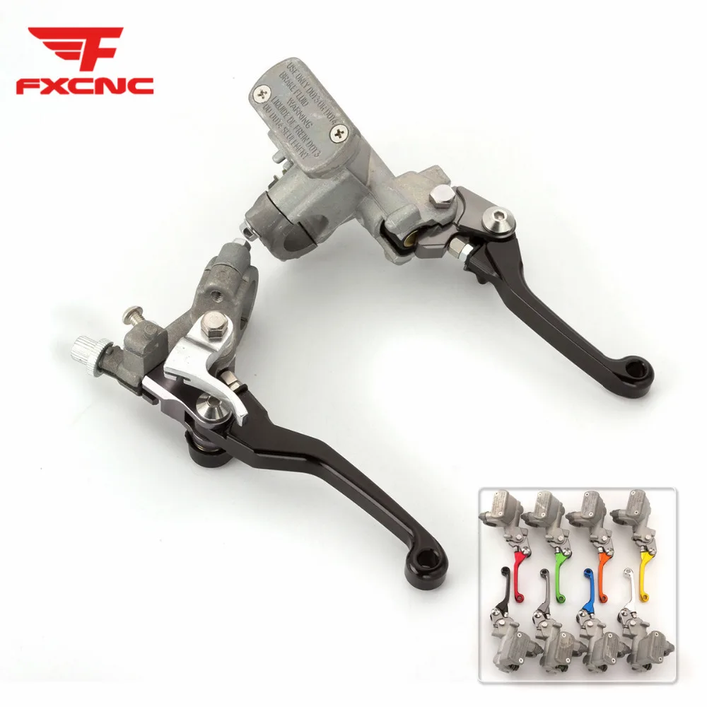 Для 125CC-400CC Dirt Bike 7/8 "22 мм Pit главный цилиндр тормозной рычаг сцепления