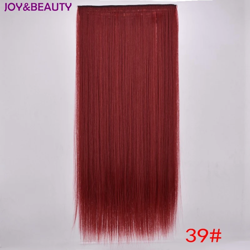 JOY & BEAUTY 5 зажимов 24 дюйма 60 см 100 г высокотемпературные волокнистые волосы для