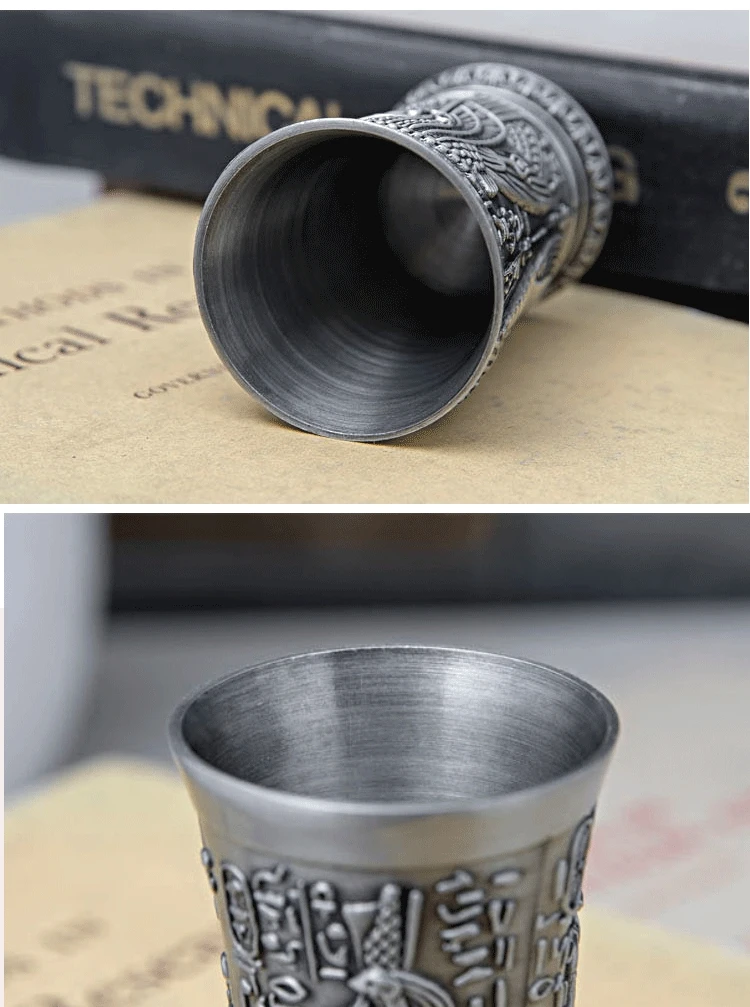 3 шт./компл. цинковый сплав египетский фараон бокал для вина древний Египетский