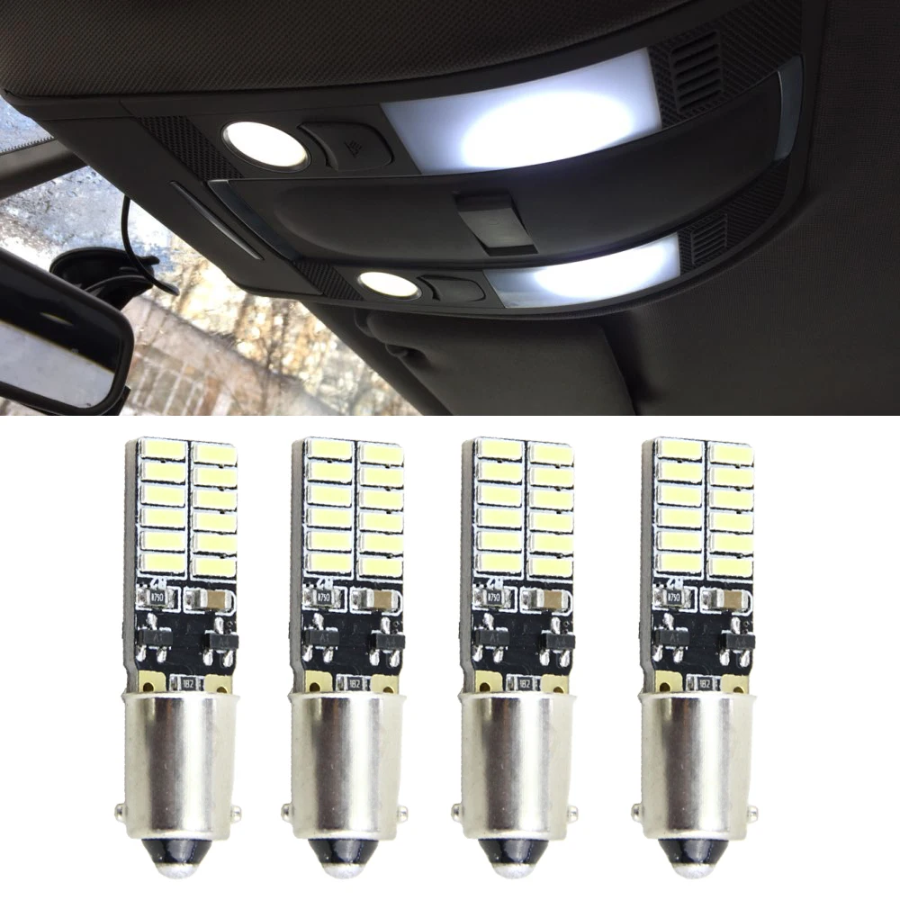 СВЕТОДИОДНАЯ Лампа Ba9s T4W 64111 4 светодиодный т. без полярности 8 Вт 4014 SMD 12