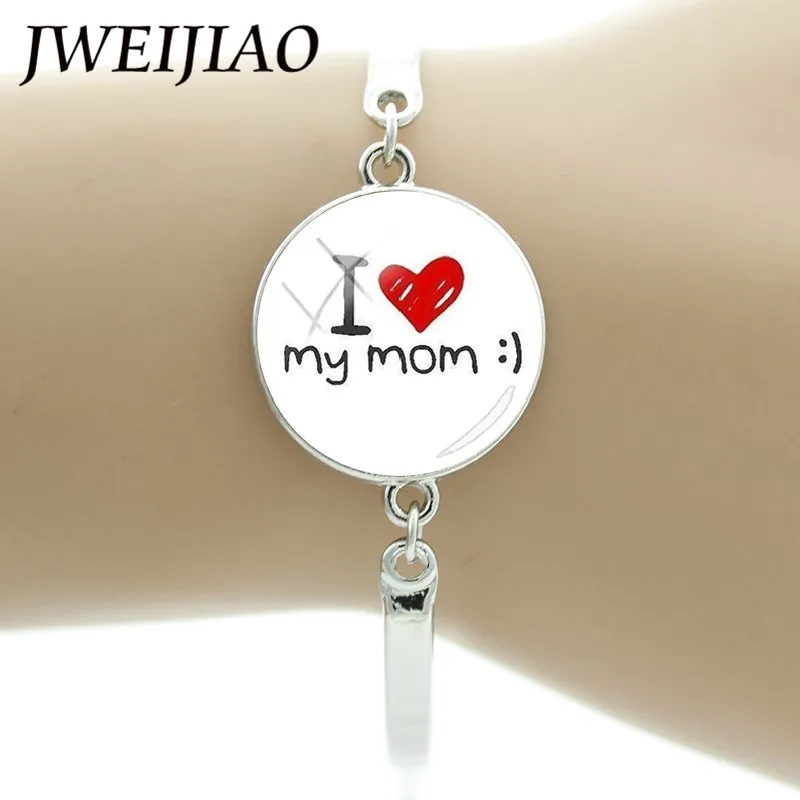 JWEIJIAO модный браслет значок бесконечности для лучшей мамы подарок на день матери