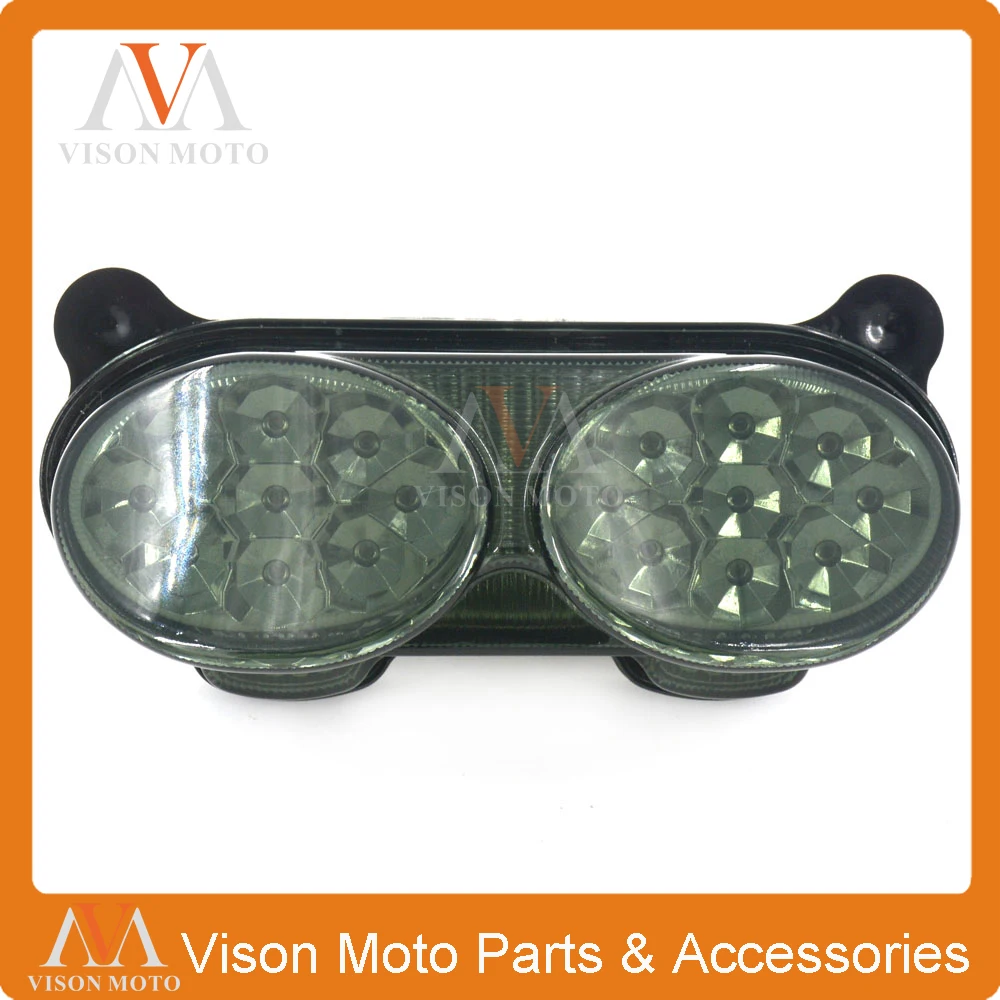 Задний фонарь для мотоцикла Светодиодный Интегрированный светильник с сигналом