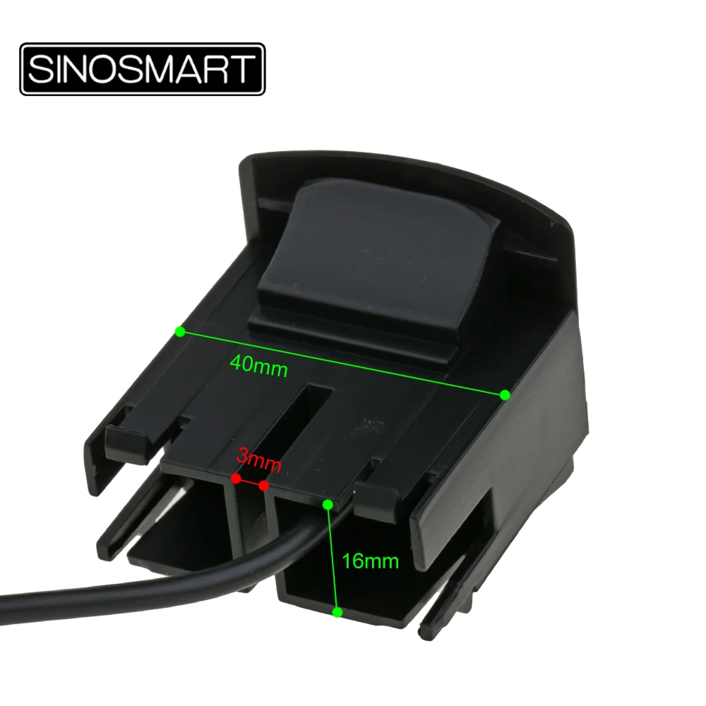 SINOSMART Высокое качество HD Автомобильный вид спереди парковка Специальный Логотип камера для Toyota Crown 2011 2013 в пластиковой эмблема гриля