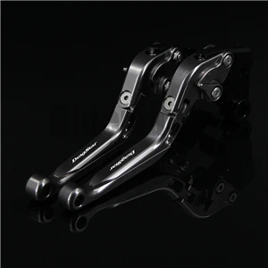 Full Titanium Черный+ титан для Yamaha XVS 1100 XVS1100 DRAGSTAR 1999-2004 не подходит классический тип мотоцикла с ЧПУ Регулируемые тормозные рычаги сцепления - Цвет: Full Titanium