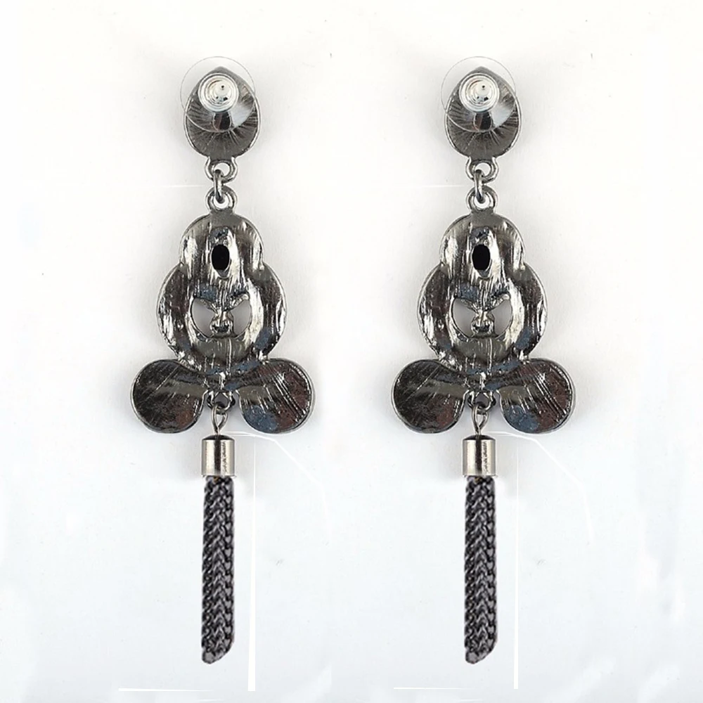 Модные женские серьги с кисточками из сплава длинные заводские магазины |