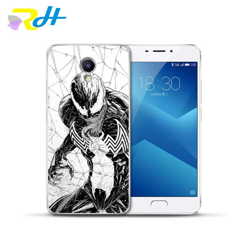 Чехол для Meizu U10 U20 M5 Note M5C M3C Pro 6 M3S Max M5S M6 M3 чехол s venom оболочка Etui | Мобильные