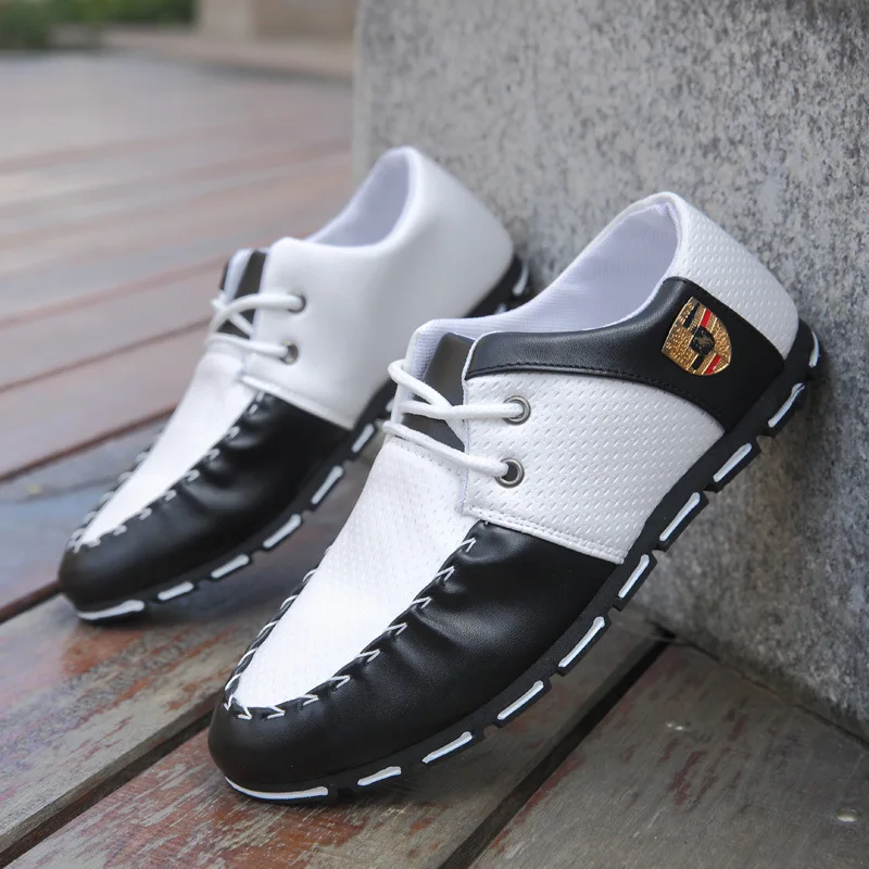 Мужская спортивная обувь для вождения нескользящая повседневная на плоской