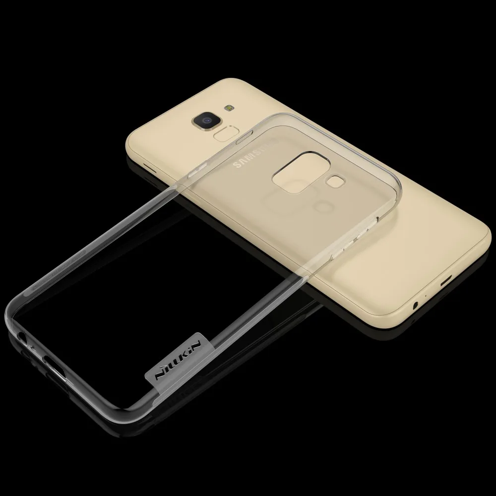 Coque для samsung J6 чехол Чехол из пластика и ПУ кожи Fundas случае антидетонационных