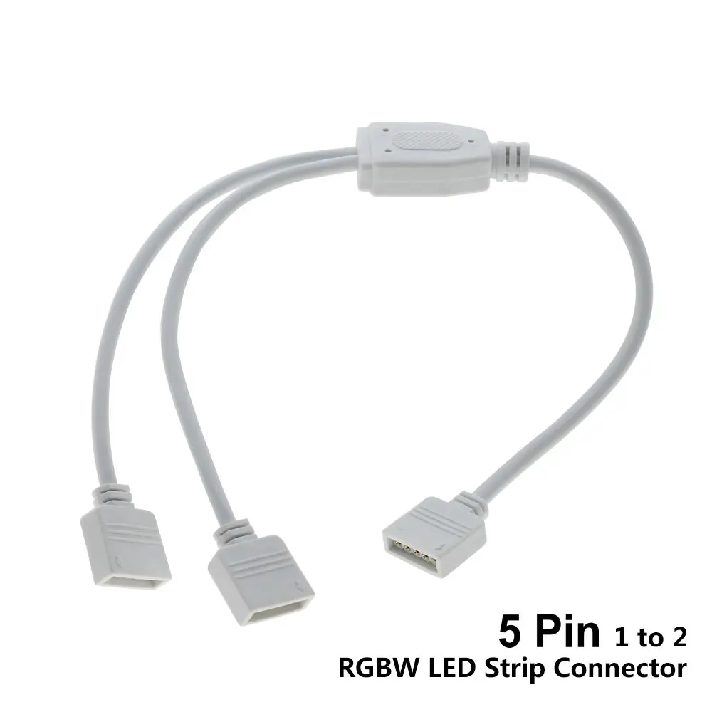 4pin 5pin концентратор от 1 до 3 / 2 RGB RGBW разъем светодиодной ленты.|control rs232|splitter greencontrol